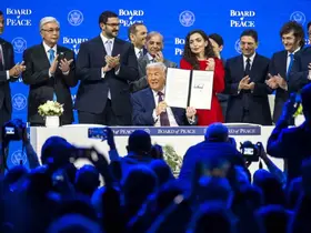 Trump’ın kurduğu Barış Kurulu’nun kuruluş sözleşmesi Davos’ta imzalandı
