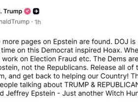 Trump’tan Adalet Bakanlığı’na Epstein belgeleri çağrısı: "Hepsinin isimlerini açıklayıp ülkeye hizmete geri dönün"
