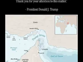 Trump’tan Hürmüz Boğazı’nın adını "Trump Boğazı" olarak değiştirme önerisi

