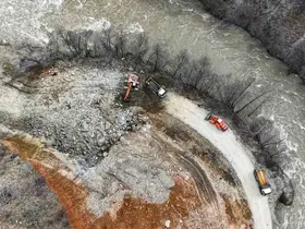 Tunceli-Ovacık yolu trafiğe açıldı
