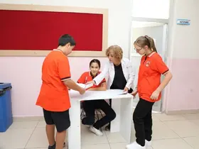Tunceli’de öğrencilere Skolyoz taraması yapılmaya başlandı

