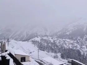 Tunceli’ye bahar ortasında kar sürprizi
