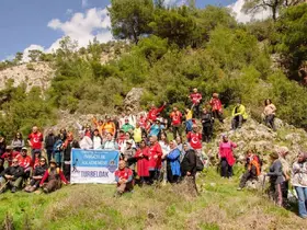 TURBELDAK’tan Ulubey Kanyonu’nda nefes kesen doğa yürüyüşü
