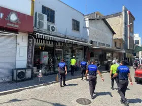 Turgutlu’da kaldırım işgali denetimi
