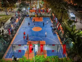 Turgutreis’te basketbol şöleni başladı

