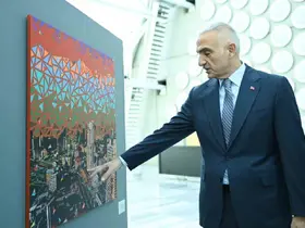 Türk Dünyası Turizm Başkenti seçilen Ankara’da resim sergisi
