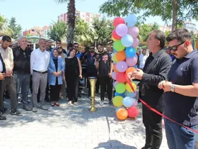 Türkeli’de yenilenen park açıldı

