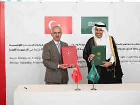 Türkiye ve Suudi Arabistan arasında demiryolu ve lojistik alanlarında iki mutabakat zaptı imzalandı
