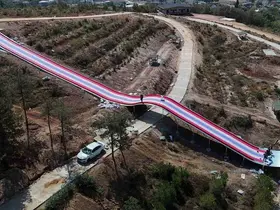 Türkiye’nin en büyük kaydırağı Gebze’de inşa ediliyor
