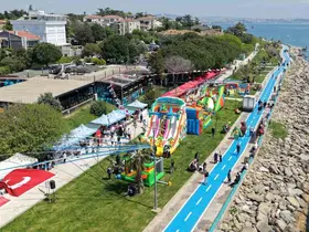Tuzla Yeşil Kıyı Parkı yenilenen yüzüyle hizmete açıldı
