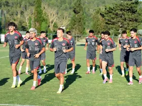 U20 Milli Takımı, 2026 Akdeniz Oyunları hazırlıklarına Riva’da başladı
