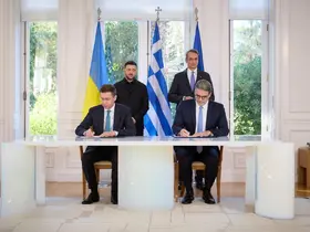 Ukrayna ile Yunanistan arasında doğalgaz anlaşması için niyet mektubu imzalandı
