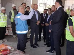 Ulaştırma Bakan Yardımcısı İzkurt’tan yapımı devam eden havalimanında inceleme
