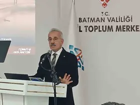Ulaştırma ve Altyapı Bakanı Uraloğlu: "Terörü bitirmek üzere çok önemli bir sürecin kritik bir aşamasındayız"
