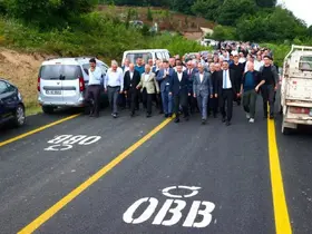 Ulubey’de 5 kilometrelik grup yolu hizmete açıldı
