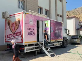 Uludere’de mobil KETEM aracı hizmete başladı
