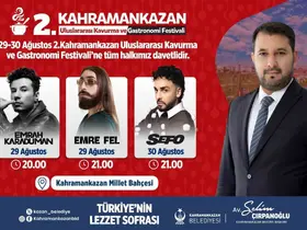 "Uluslararası Kavurma ve Gastronomi Festivali"nde hazırlıklar tamam
