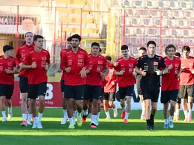 Ümit Milli Takımı, Ukrayna maçı hazırlıklarına başladı
