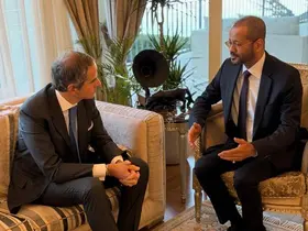 Umman Dışişleri Bakanı Al-Busaidi, UAEA Başkanı Grossi ile görüştü
