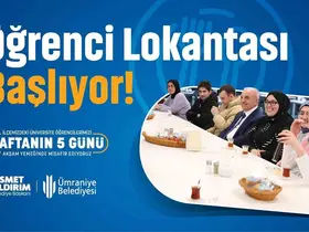 Ümraniye’de ücretsiz öğrenci lokantası bu yıl da hizmette
