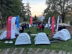 Üniversiteli gençlere Samandere kampı
