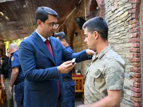 Uşak’ta jandarma personeli için rütbe terfi töreni düzenlendi
