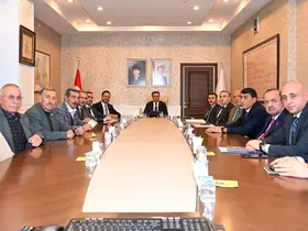 Vali Aydın Baruş Başkanlığında ‘Hayvan Pazarı’ Toplantısı
