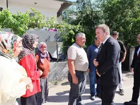 Vali Aydoğdu: "Devletimiz şehit ailelerinin her zaman yanında"
