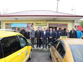 Vali Aydoğdu’dan taksici esnafına ziyaret
