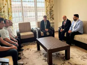 Vali Aydoğdu’dan Zengin ailesine taziye ziyareti
