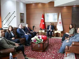 Vali Hacıbektaşoğlu TÜİK heyetini kabul etti
