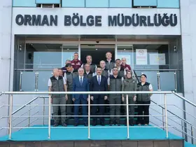 Vali Hacıbektaşoğlu’ndan Orman Bölge Müdürlüğü’ne Ziyaret
