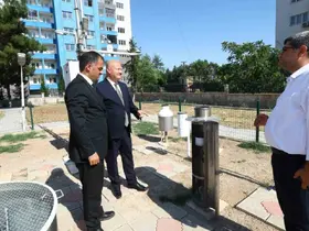 Vali Küçük, meteoroloji müdürlüğünü ziyaret etti
