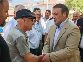 Vali Sözer, Çerkeşli Köyü’nde vatandaşlarla bir araya geldi
