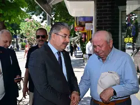Vali Yılmaz ile vatandaşın duygulandıran buluşması
