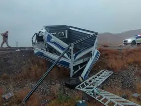 Van Başkale yolunda feci kaza: 12 yaralı
