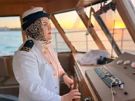Van Gölü’nün ilk kadın kaptanı: Dümen artık ona emanet
