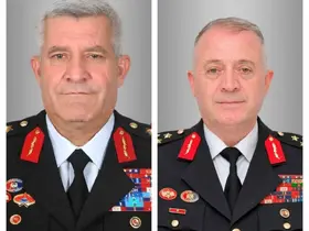 Van Jandarma Asayiş Kolordu Komutanlığı’nda nöbet değişimi
