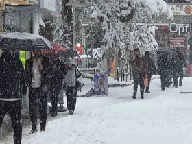 Van’da Mart sürprizi: Bahar beklerken kar kapıya dayandı
