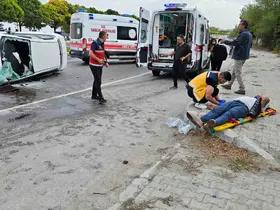 Van’da trafik kazası: 4 yaralı
