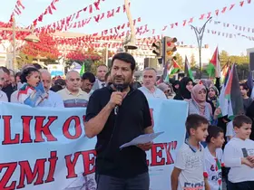 Van’daki STK’lardan Küresel Sumud Filosu’na destek
