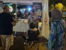 Vatandaşlar sağlıklı gelecek için bilgilendirildi
