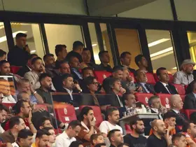 Vincenzo Montella, Galatasaray - Çorum FK maçını statta takip etti
