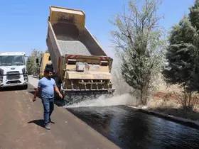Viranşehir’de 9 kilometrelik grup yolu yenilendi
