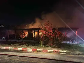 Yalova’da mobilya imalathanesinde yangın
