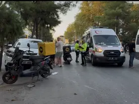 Yasaklı kavşaktan dönüş yapmak isterken kazaya neden oldu
