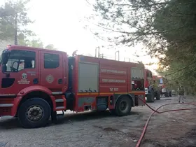 Yayladağı’nda ormanlık alan yangını kontrol altına alındı
