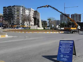 Yeni Dörtyol Köprülü Kavşağı Projesi’nde çalışmalar başladı
