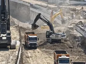 Yeni Dörtyol Köprülü Kavşağı’nda çalışmalar sürüyor
