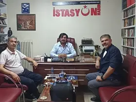 Yeni Medya Cemiyeti’nden İstasyon Gazetesi’ne 5. Yıl ziyareti